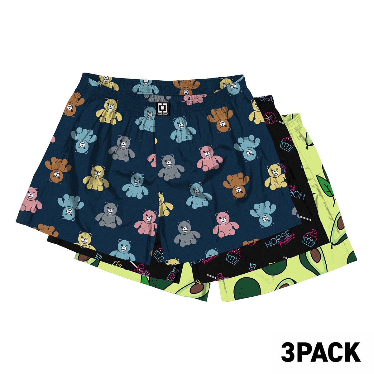 Manny 3pack boxer shorts - bundle 5 size L