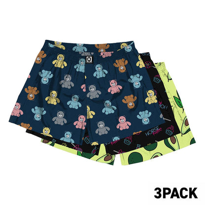 Manny 3pack boxer shorts - bundle 5 size L