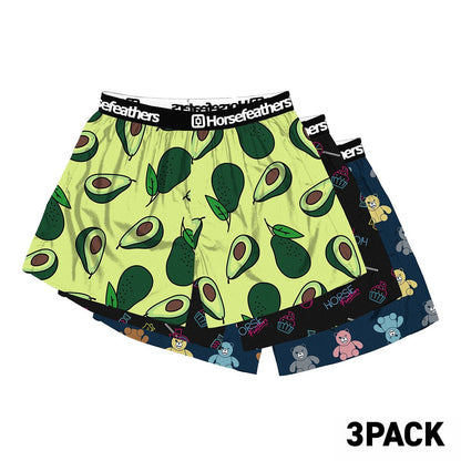 Frazier 3pack boxer shorts - bundle 5 size L